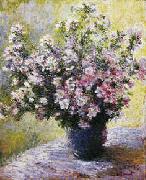 Bouquet of Mallows Claude Monet